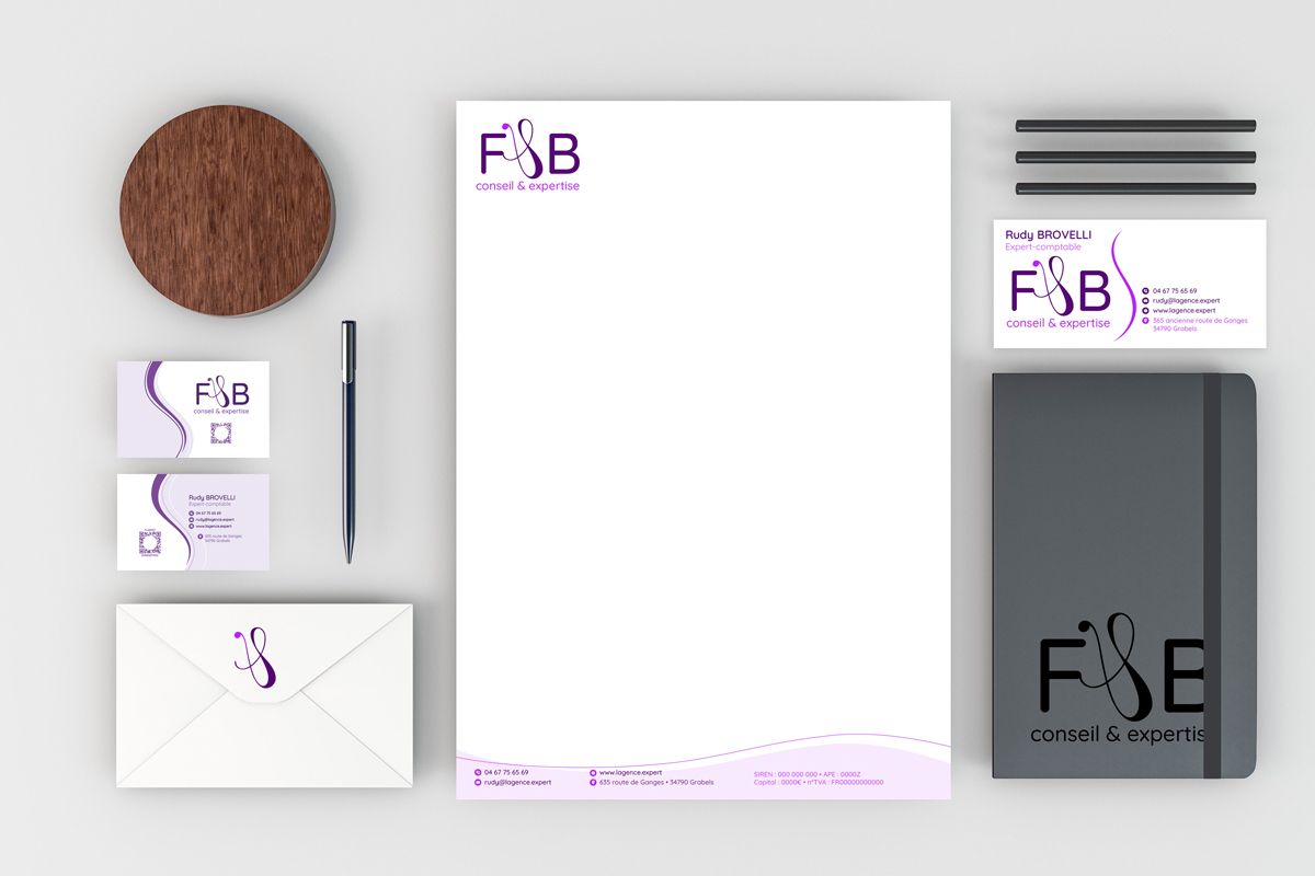 illustration lightbox realisation IdentitÃ© visuelle